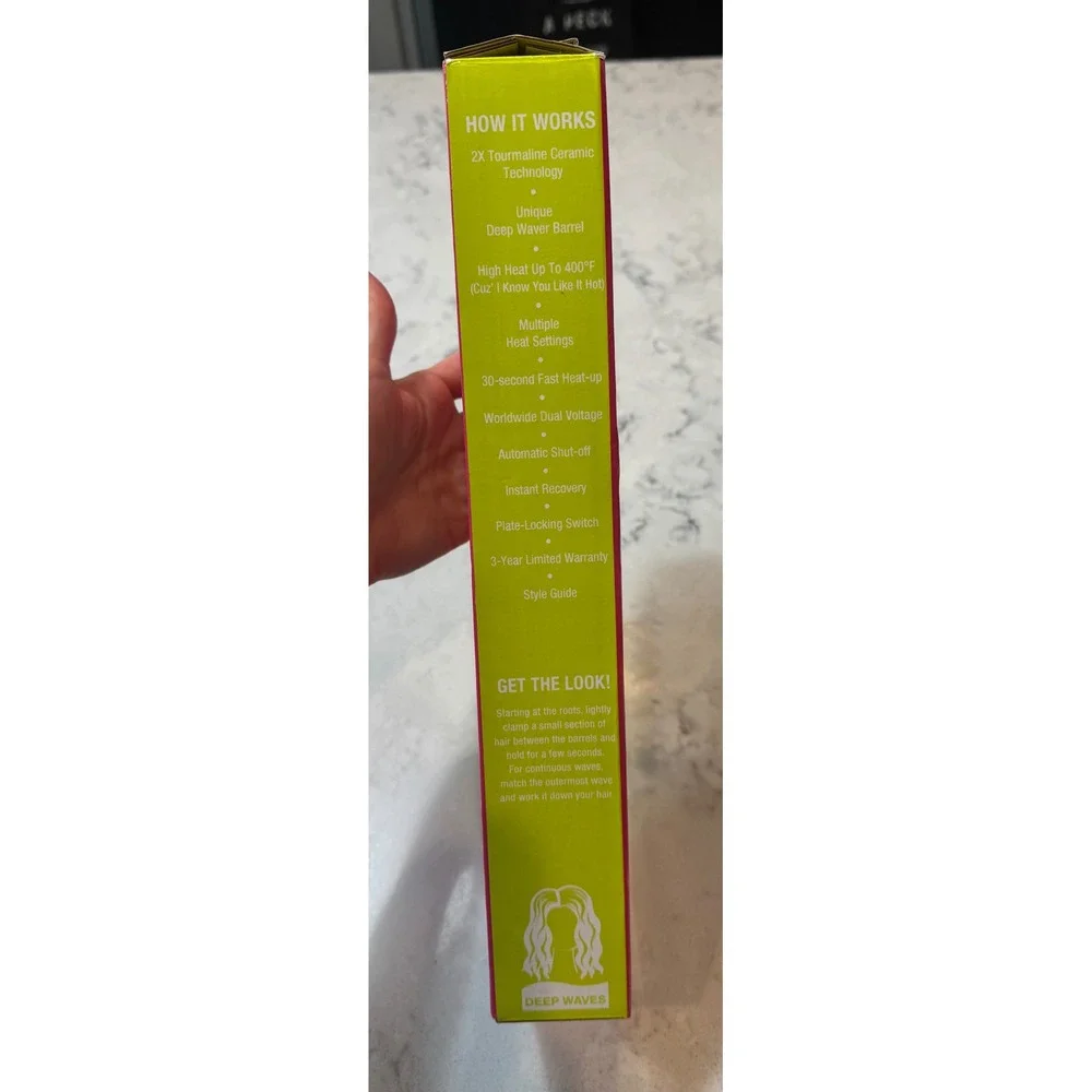 Bed Head Massive Shine Wave Artist, 2x Ceramic‎ Deep Waver NEW open box
